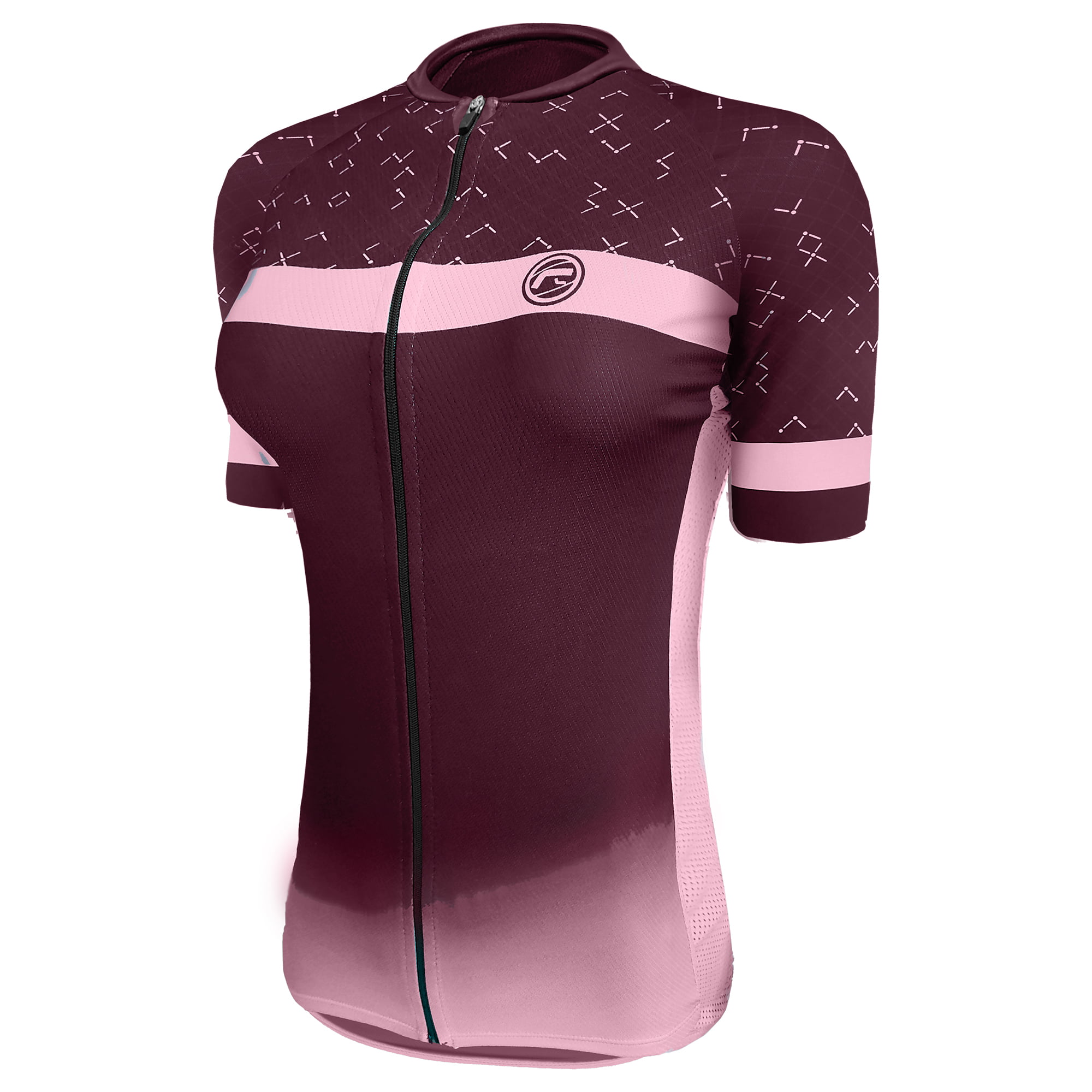 Camisa de Ciclismo Feminina Barbedo Turmalina Rosa