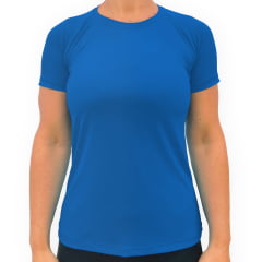 Camisa Feminina DryTec Barbedo Cutting Azul