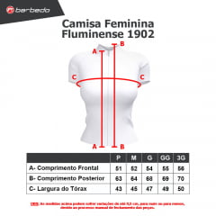 Camisa de Ciclismo Feminina Barbedo Fluminense 1902