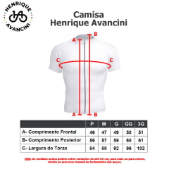 Camisa de Ciclismo Henrique Avancini Bonet