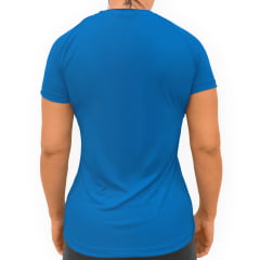 Camisa Feminina DryTec Barbedo Basic Azul