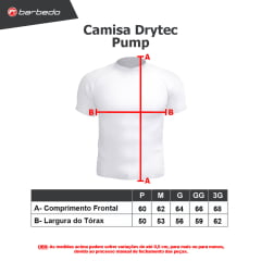 Camisa DryTec Barbedo Pump Preta