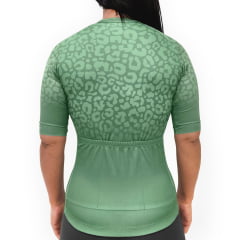 Camisa de Ciclismo Feminina Barbedo Couer Verde