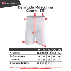 Bermuda de Ciclismo Barbedo Course III