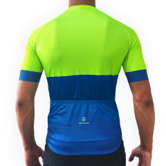 Camisa de Ciclismo Barbedo Calascio Azul