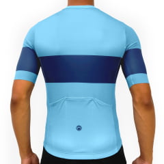 Camisa de Ciclismo Barbedo Verbier Azul