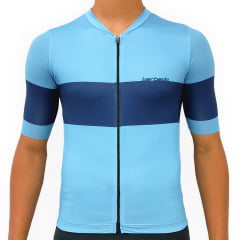 Camisa de Ciclismo Barbedo Verbier Azul